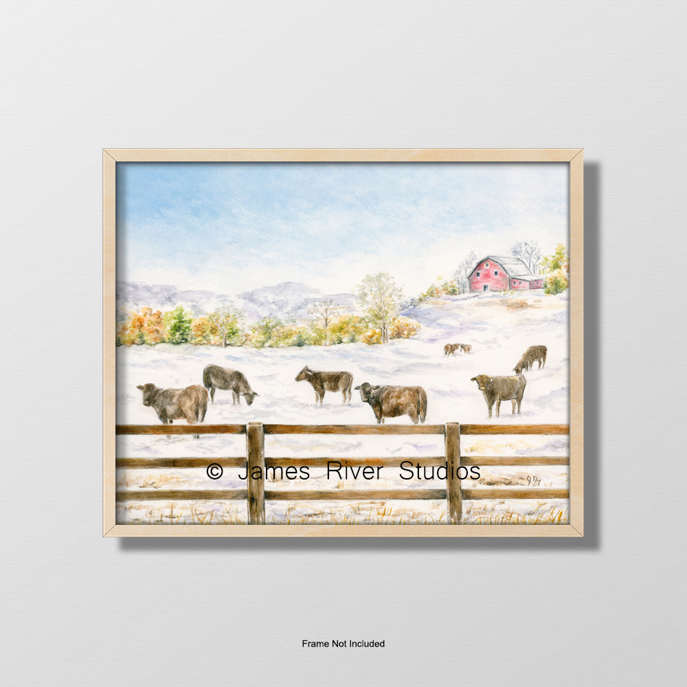 Farm Landscape Print