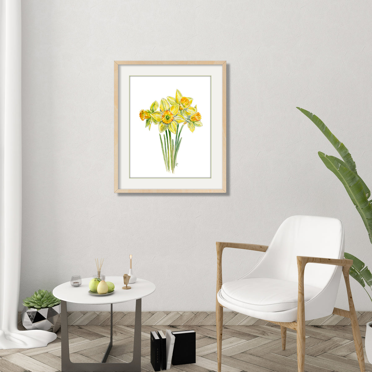 Yellow Daffodils Print