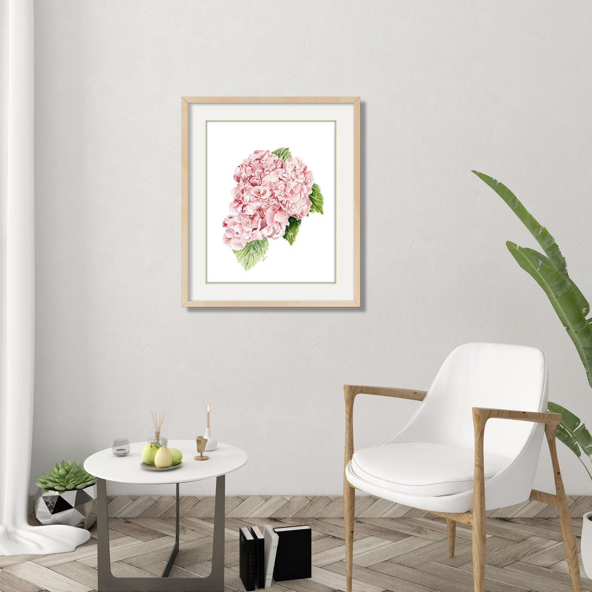 Hydrangea Floral Print