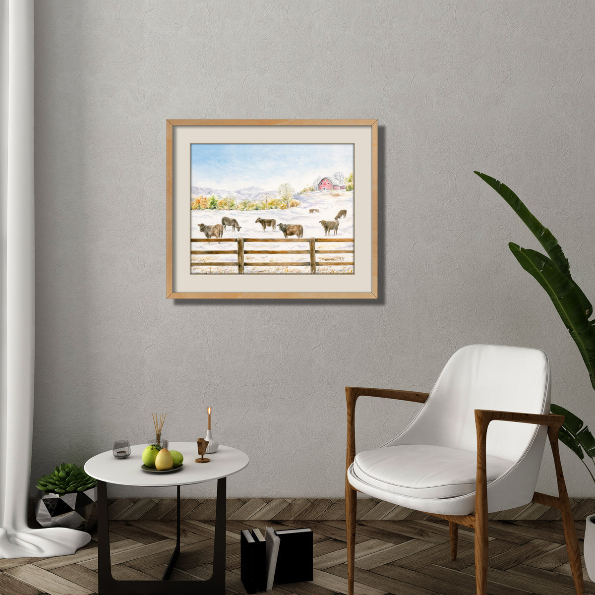 Farm Landscape Print