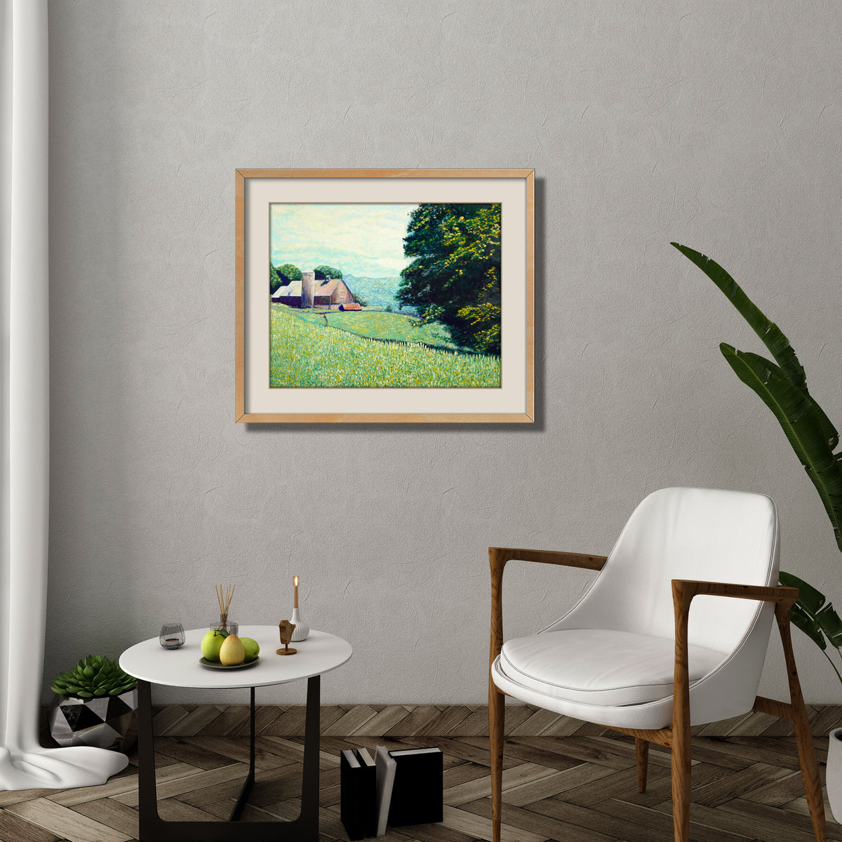 Barn Landscape Print