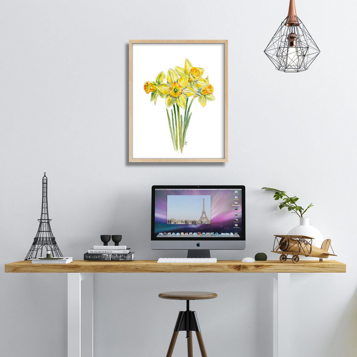 Yellow Daffodils Print