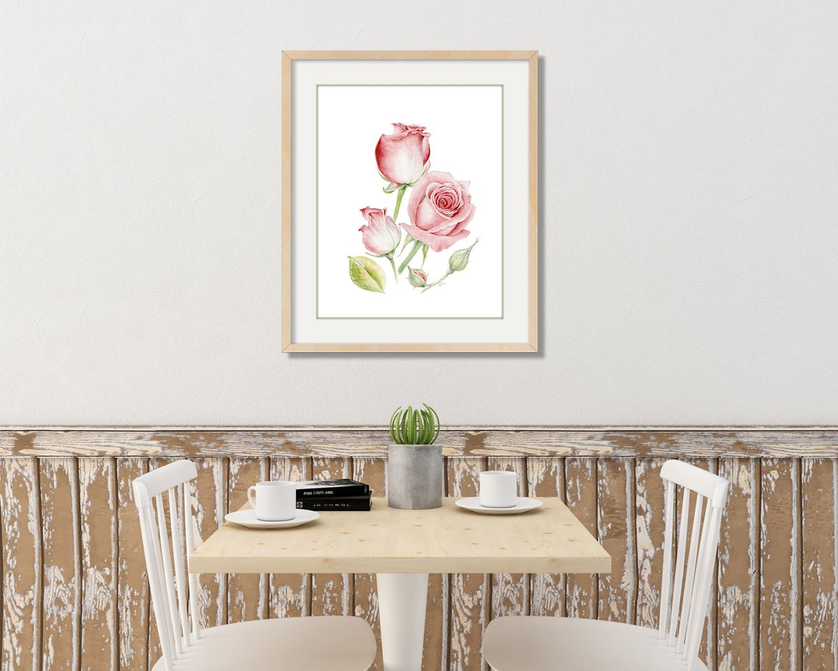 Roses #2 Flower Art Print