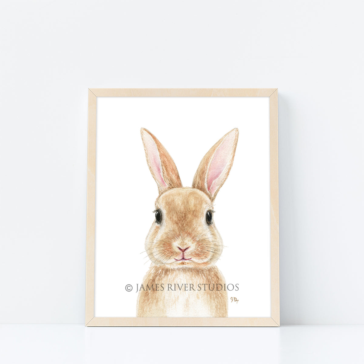 Woodland Animal Portrait Print Set 4