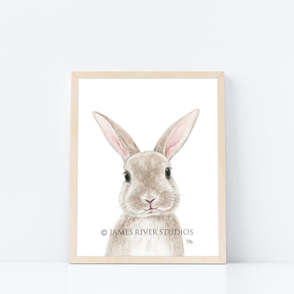 Woodland Animal Portrait Print Set 6